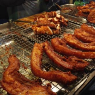 The best pork belly we've eaten in a while and definitly the highlight among all the food at the night market.